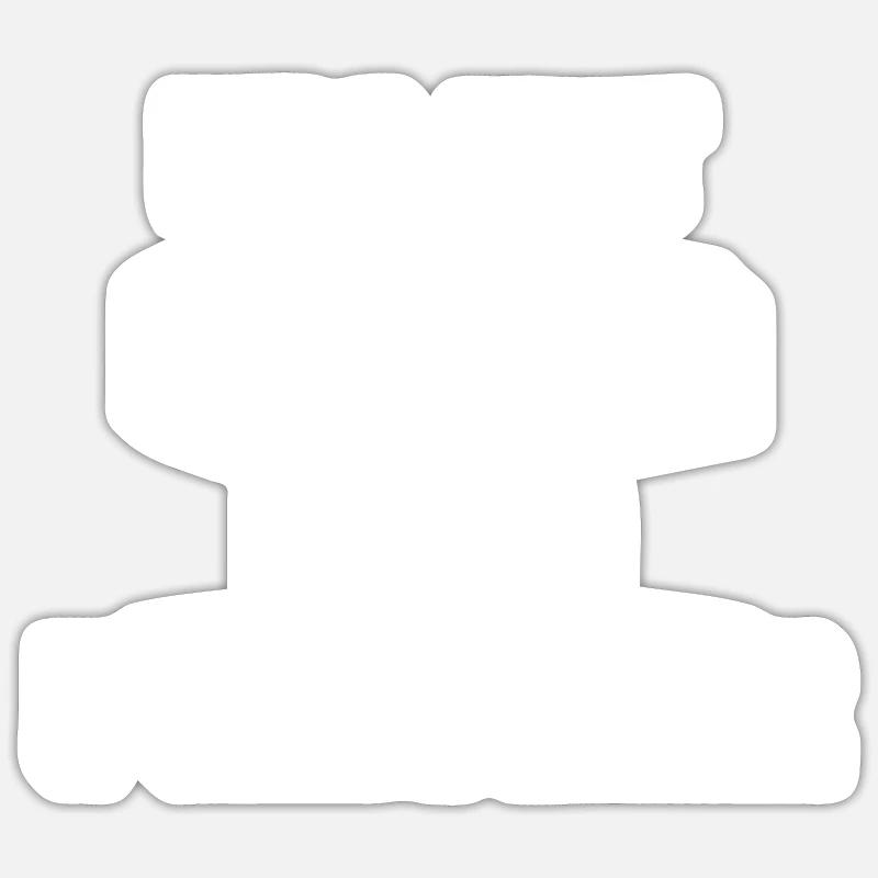 Ce n'est pas un programmeur de bogues Sticker taille S (10 x 10 cm)