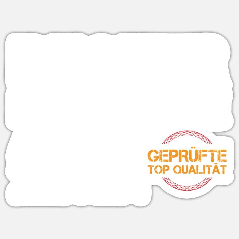 Bester Postbote Sticker Größe S (10 x 10 cm)