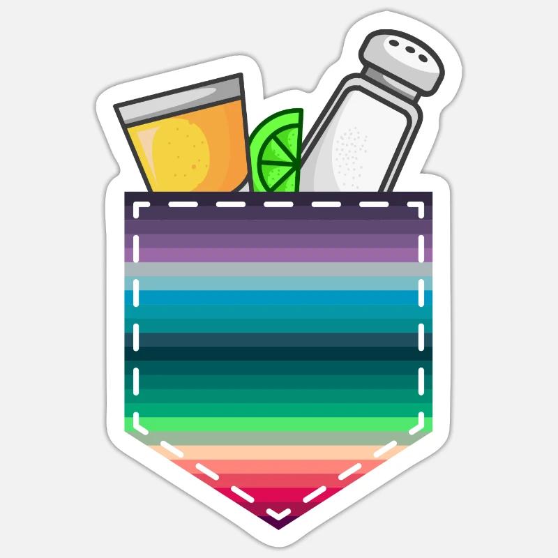 Sticker Größe S (10 x 10 cm) - 