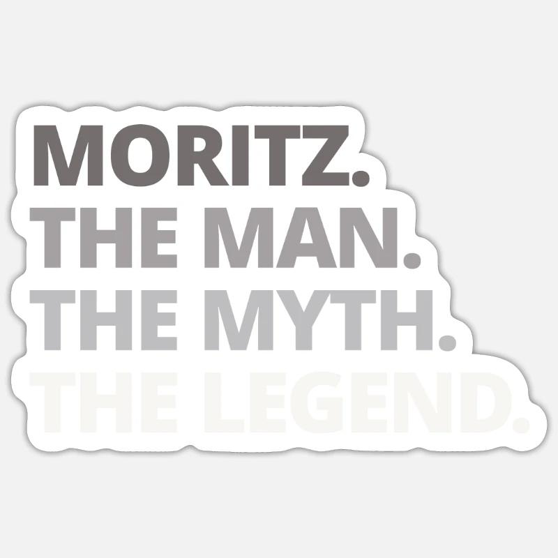 Moritz Sticker Größe S (10 x 10 cm)