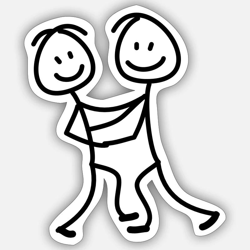 Sticker Größe S (10 x 10 cm) - 