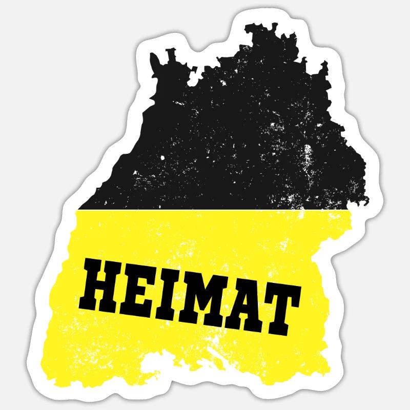 Bade-Wurtemberg Sticker taille S (10 x 10 cm)