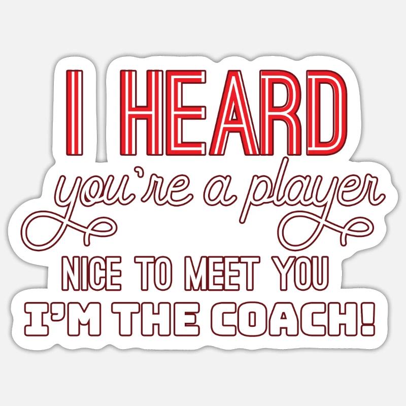 flirt - Sticker size S (10 x 10 cm) - white matte