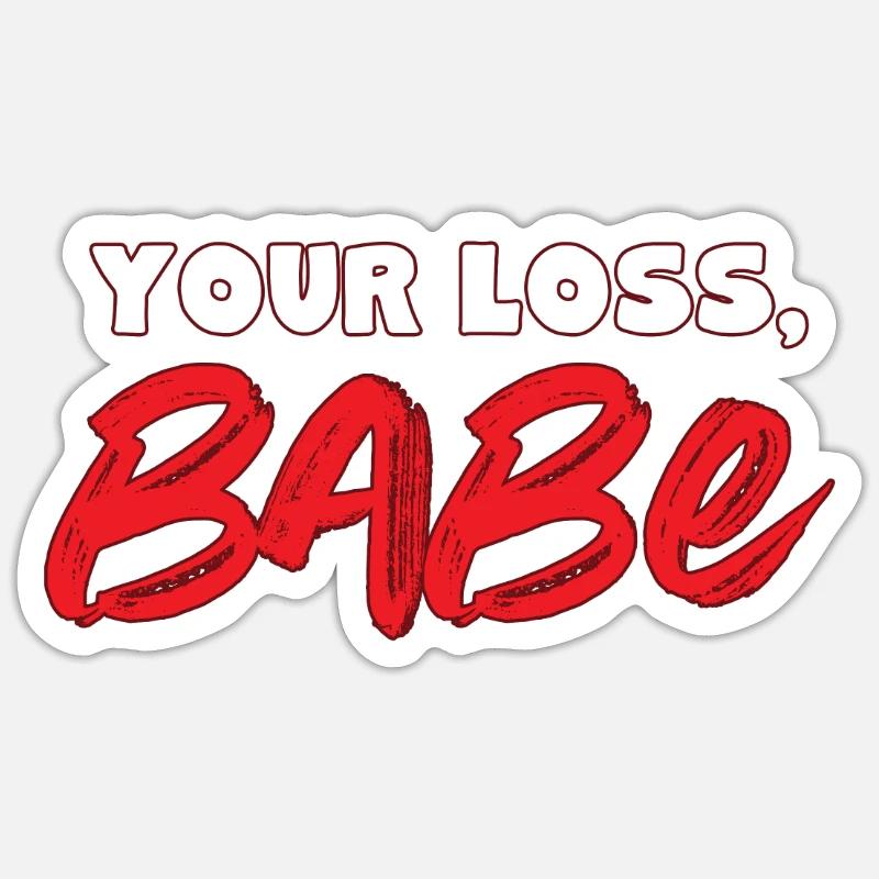 Relationship separation Sticker size S (10 x 10 cm)