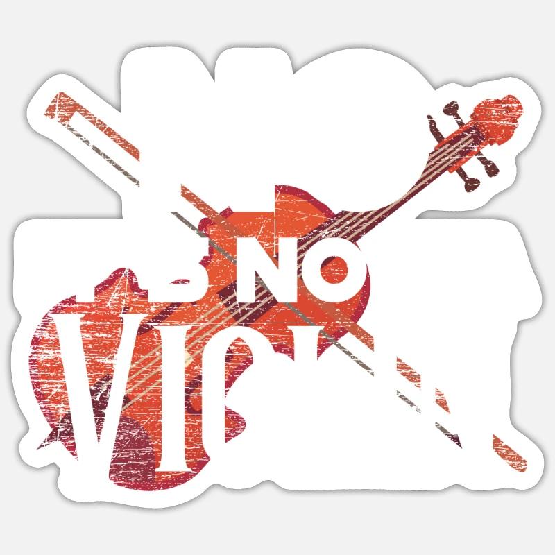 cello Sticker size S (10 x 10 cm)