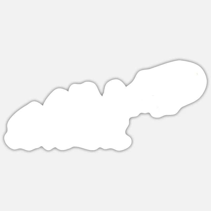 Airship Evolution - Sticker size S (10 x 10 cm) - white matte