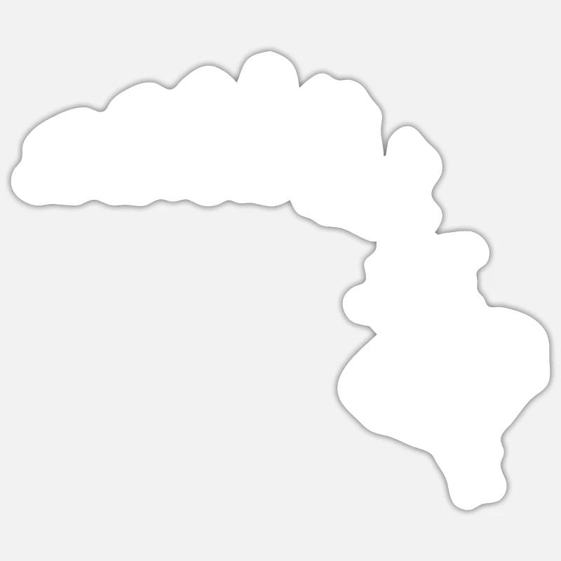 Evolution Skydiver Skydiver Gift Sticker taille S (10 x 10 cm)