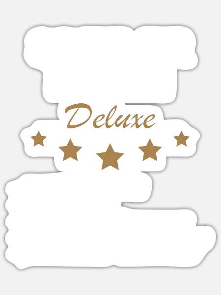 Spieler Mutti Deluxe - Sticker Größe S (10 x 10 cm) - Mattweiß
