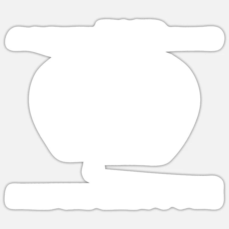 Sticker Größe S (10 x 10 cm) - 