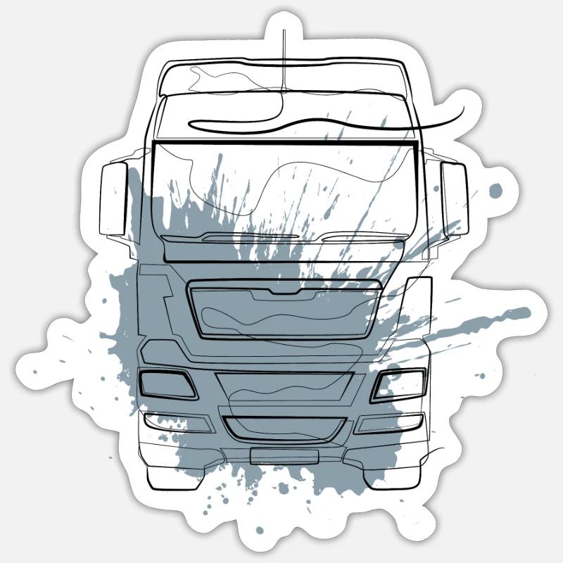 Sticker taille S (10 x 10 cm) - 