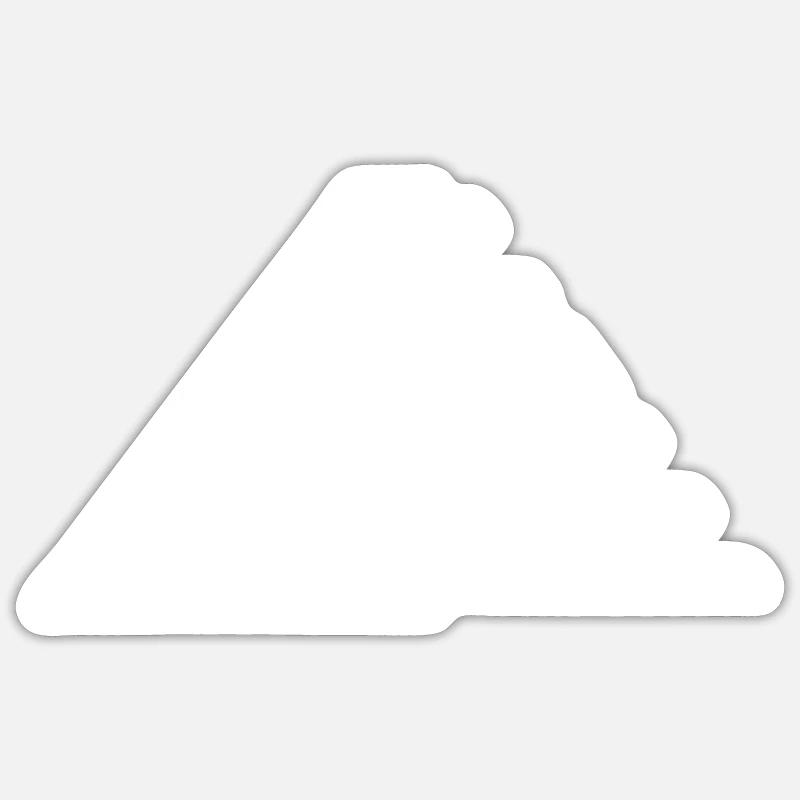 Orgel - Sticker Größe S (10 x 10 cm) - Mattweiß
