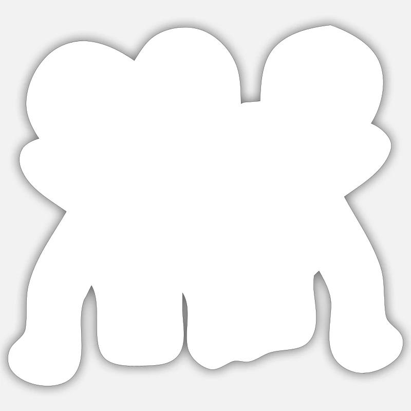 Sticker taille S (10 x 10 cm) - 