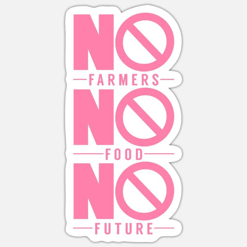 Demo farmer protest farmer protest Sticker size S (10 x 10 cm)
