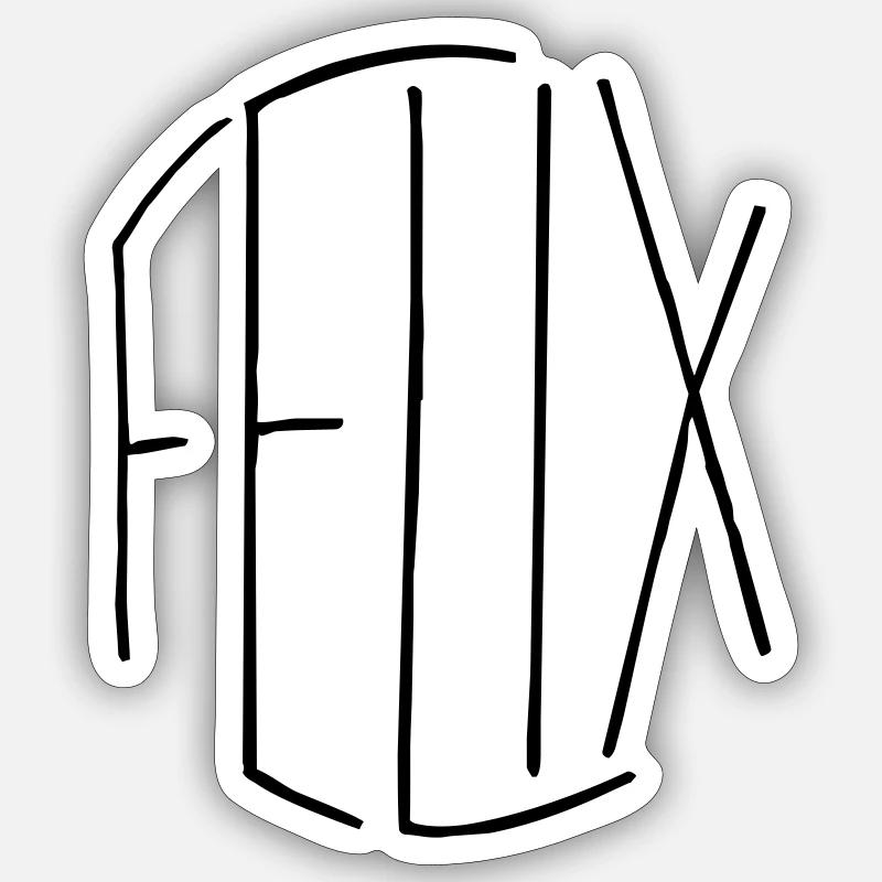 Sticker size S (10 x 10 cm) - 