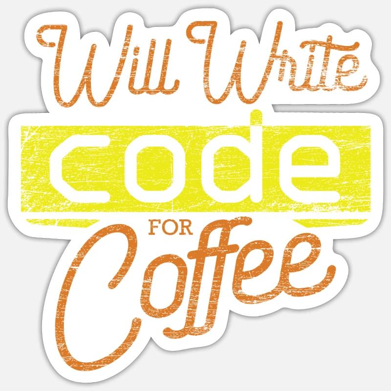 Programmieren Sticker Größe S (10 x 10 cm)