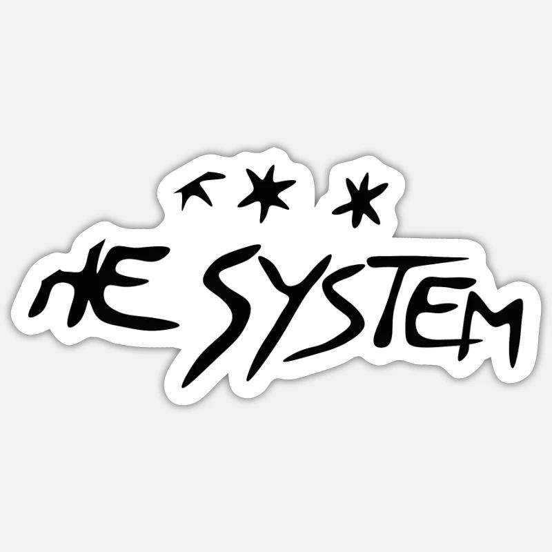 Baiser le système Sticker taille S (10 x 10 cm)