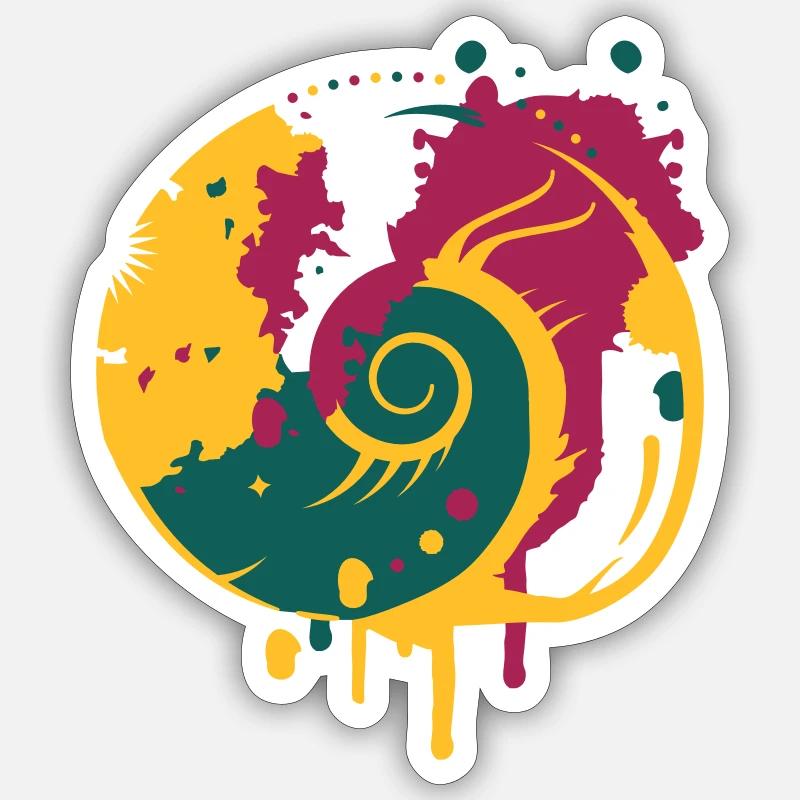 Sticker taille S (10 x 10 cm) - 