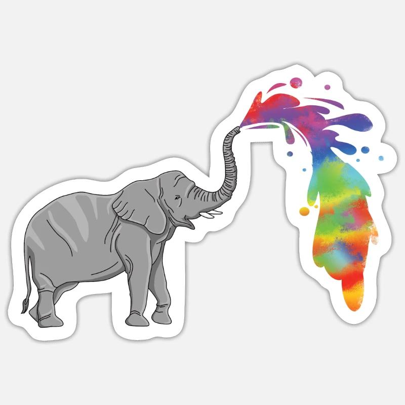 Sticker taille S (10 x 10 cm) -