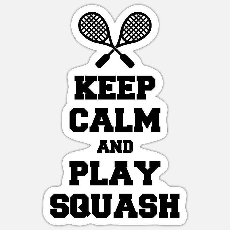 squash Sticker size S (10 x 10 cm)