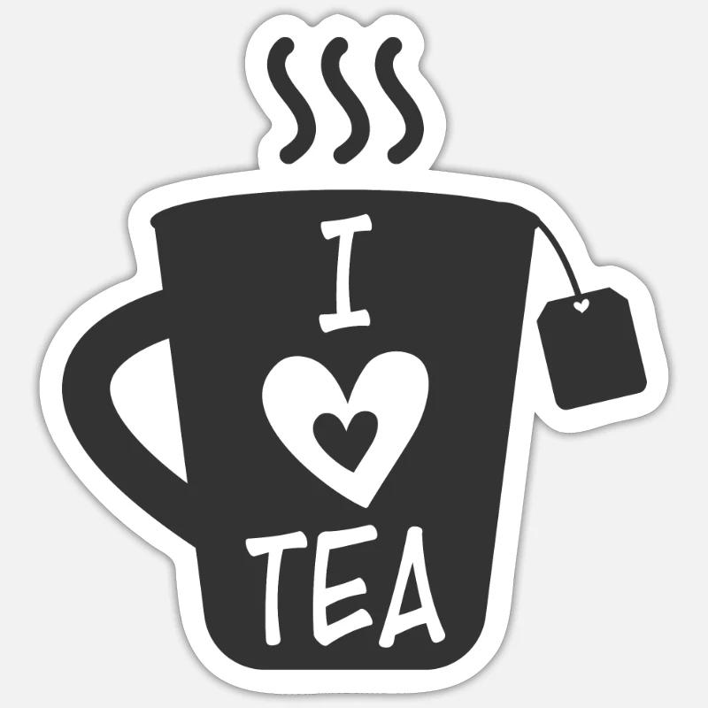 Tee Sticker Größe S (10 x 10 cm)