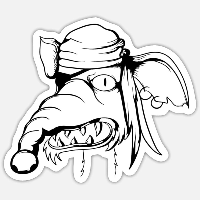 Sticker size S (10 x 10 cm) - 