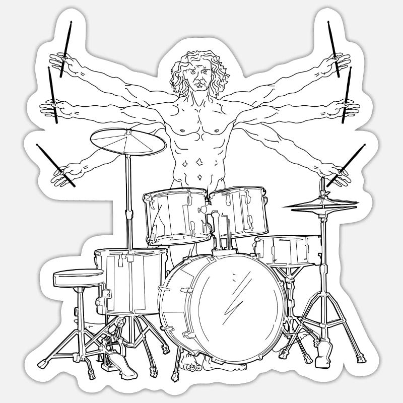 Sticker taille S (10 x 10 cm) - 