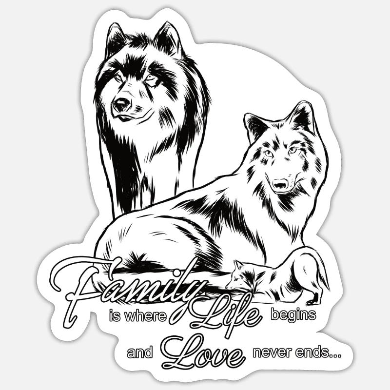 Sticker size S (10 x 10 cm) - 