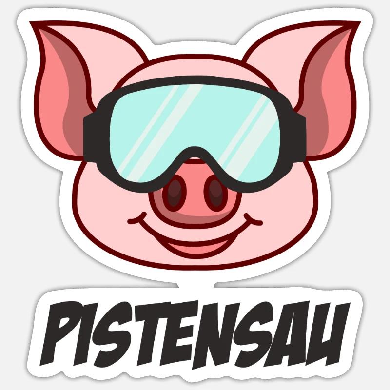 Sticker Größe S (10 x 10 cm) - 