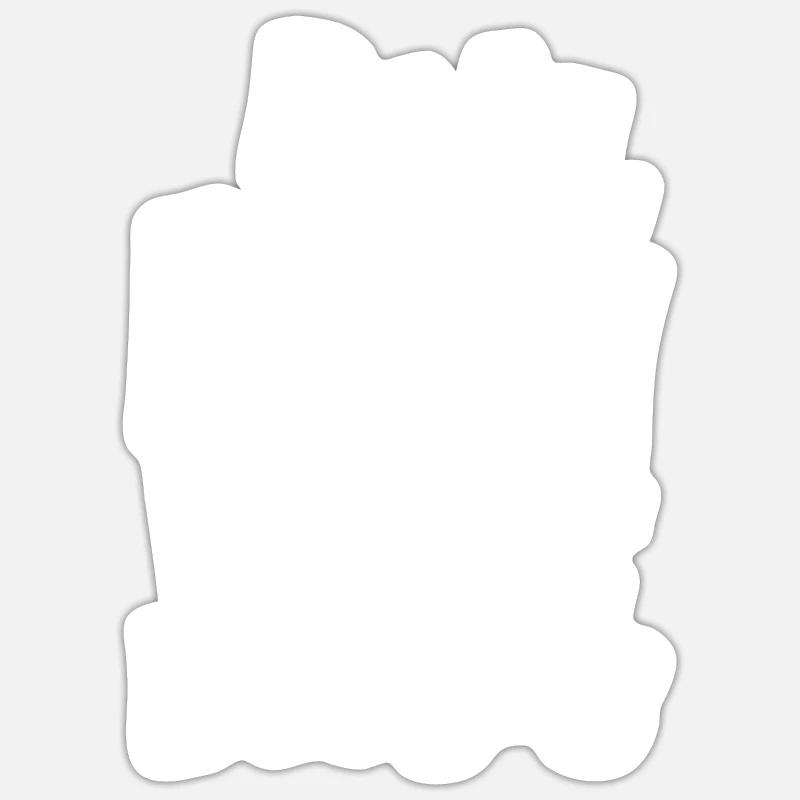 bus driver - Sticker size S (10 x 10 cm) - white matte