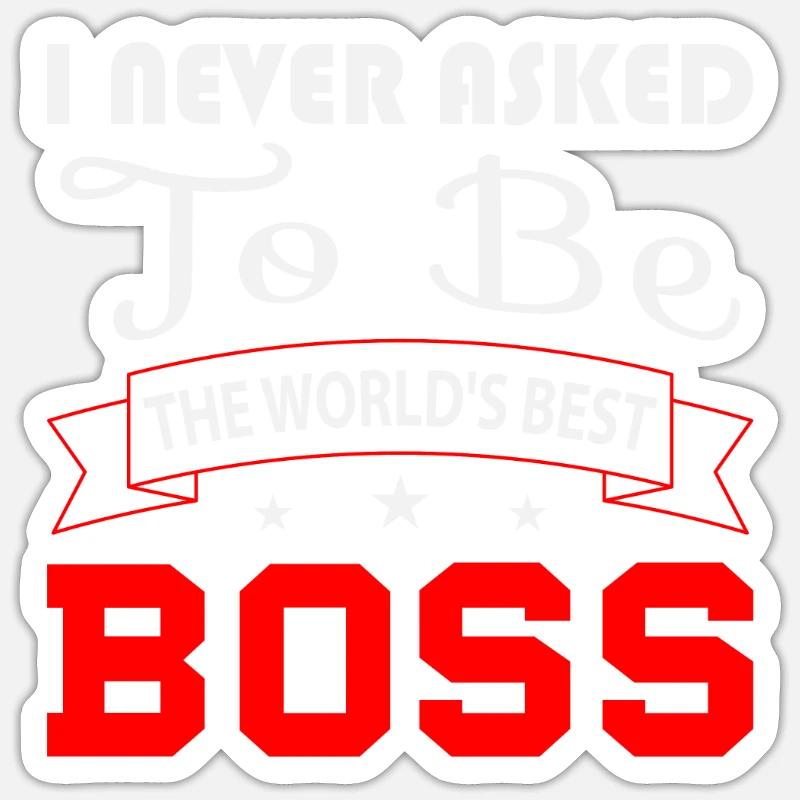 Bester Chef Sticker Größe S (10 x 10 cm)