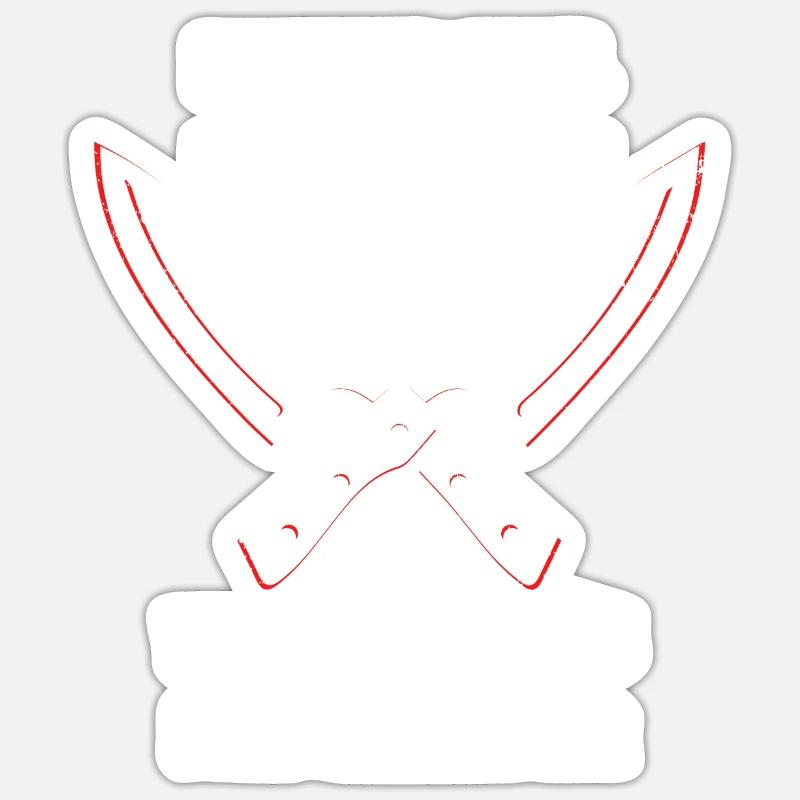 Sticker size S (10 x 10 cm) - 