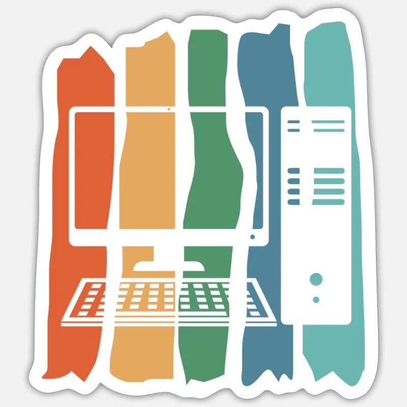 Nerd Sticker Größe S (10 x 10 cm)