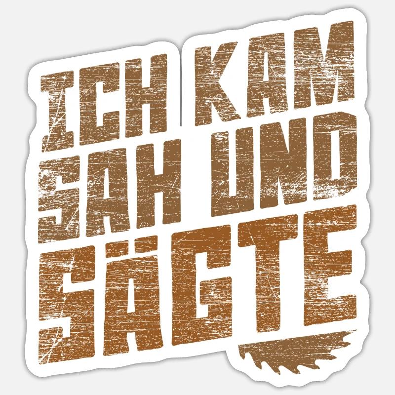 Sticker Größe S (10 x 10 cm) - 
