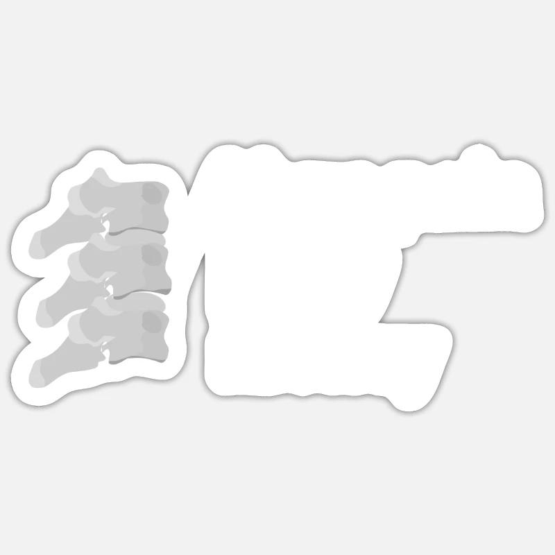 Chiropractor osteopath Sticker size S (10 x 10 cm)