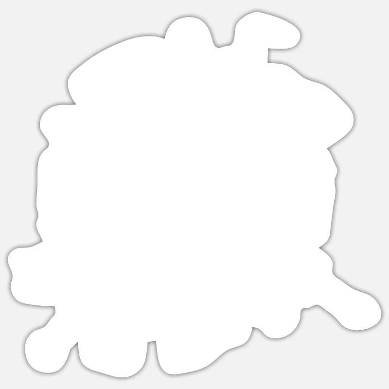 Musical instruments - Sticker size S (10 x 10 cm) - white matte