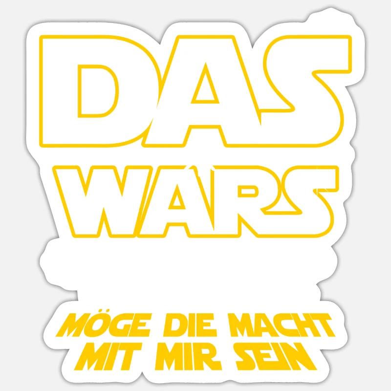Das Wars Master 2020 Abschluss Masterabschluss Sticker Größe S (10 x 10 cm)