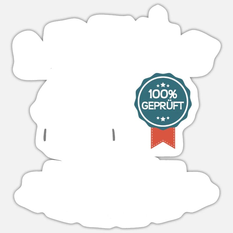 Sticker Größe S (10 x 10 cm) - 