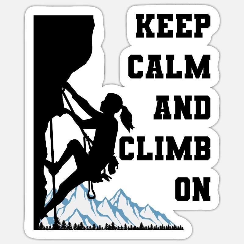 grimper Sticker taille S (10 x 10 cm)