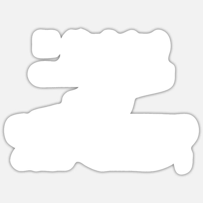 Programmierer friert im Winter Sticker Größe S (10 x 10 cm)