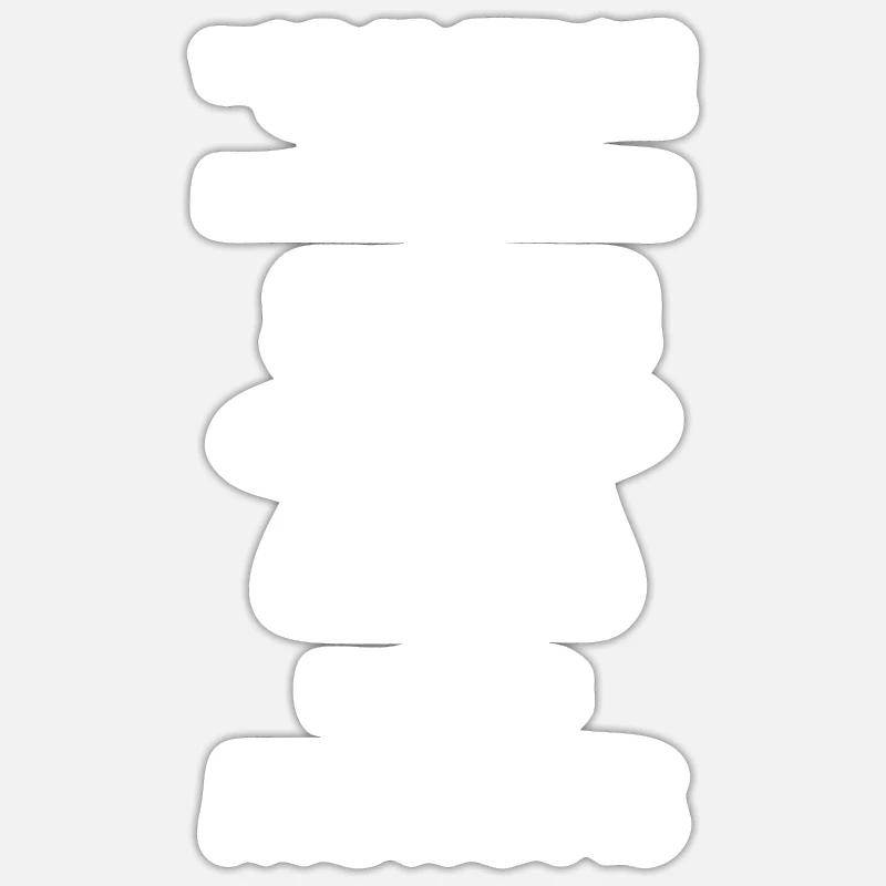 Protons neutrons electron idiots Sticker size S (10 x 10 cm)