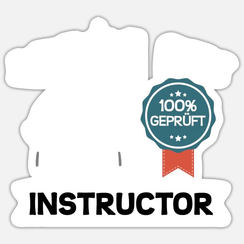 Apres Ski Instructor Sticker Größe S (10 x 10 cm)