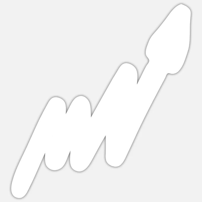 flèche Sticker taille S (10 x 10 cm)