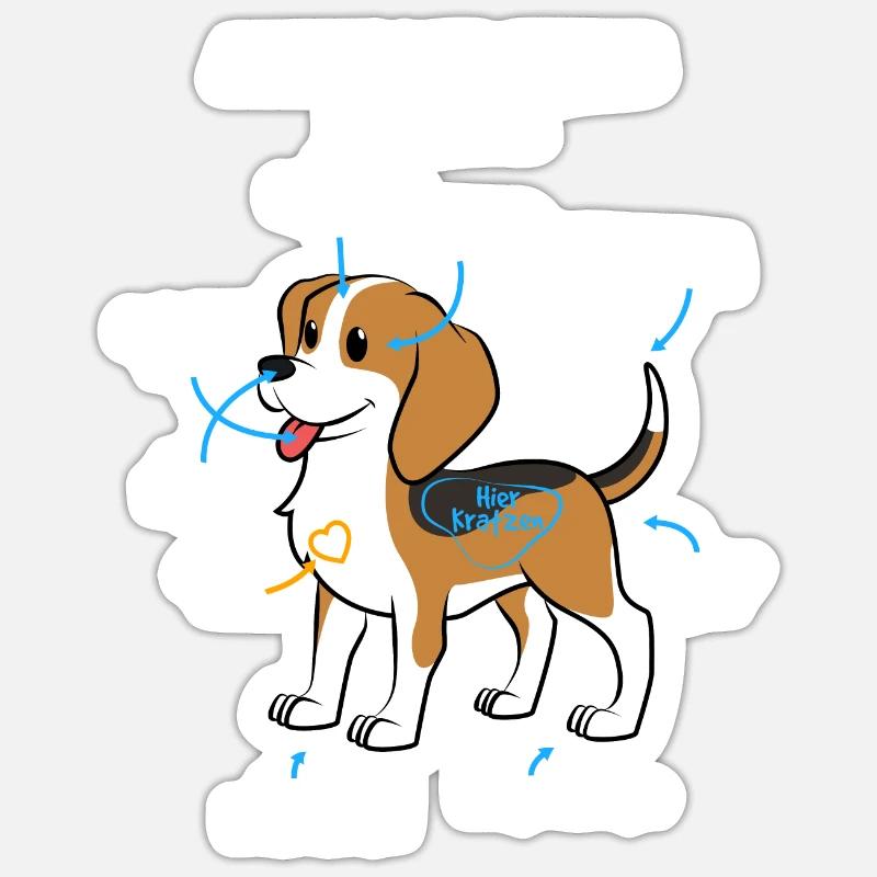 Sticker taille S (10 x 10 cm) - 