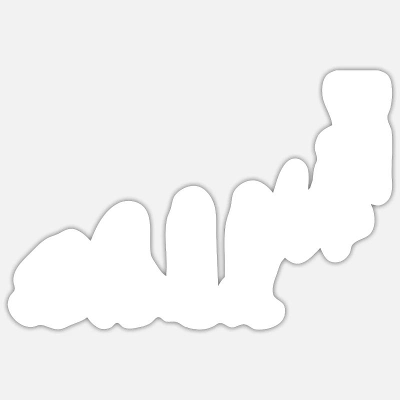 Klettern Evolution Sticker Größe S (10 x 10 cm)