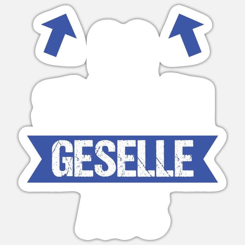 Sticker Größe S (10 x 10 cm) - 
