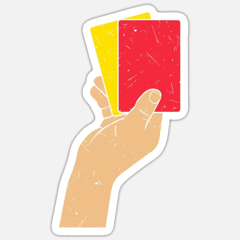 referee Sticker size S (10 x 10 cm)