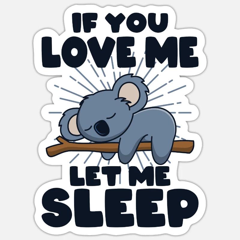 koala Sticker taille S (10 x 10 cm)