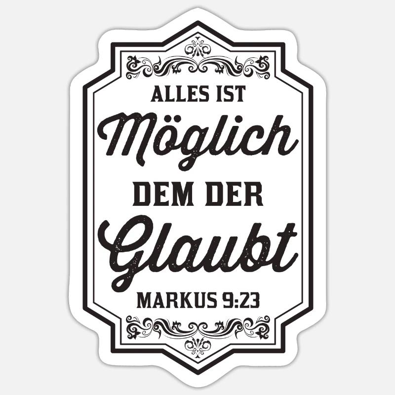 Sticker Größe S (10 x 10 cm) - 