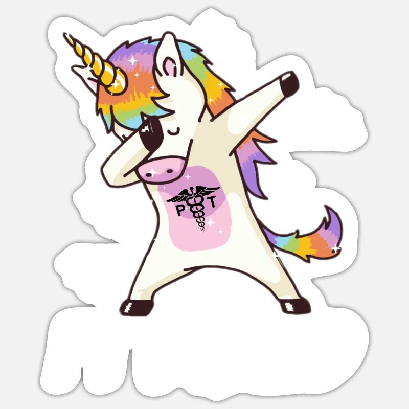 PT Squad - Sticker size S (10 x 10 cm) - white matte