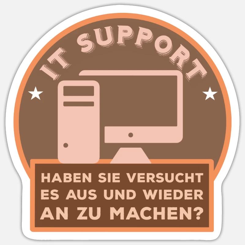 Sticker Größe S (10 x 10 cm) - 
